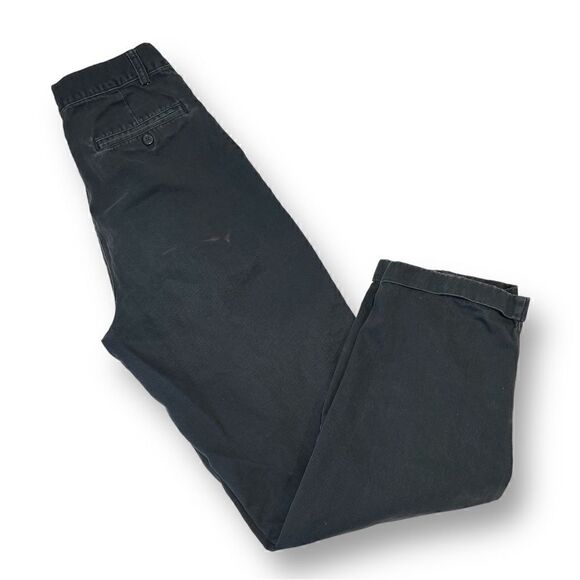 Gap Vintage Navy Blue Easy Fit Pleated Pants Size 32 - Picture 1 of 5